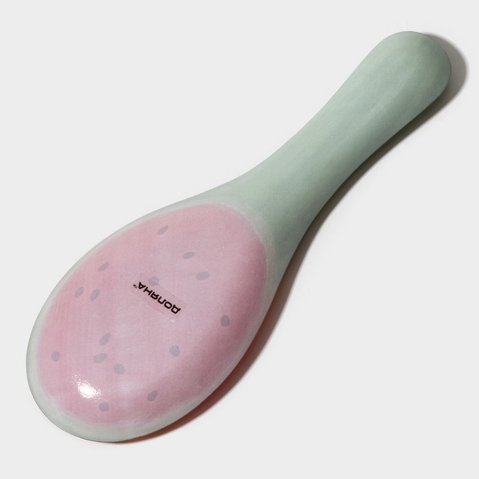 Подставка стеклянная под ложку Доляна «Сладкий арбуз», 23,5×8,3×1,5 см Подставка стеклянная под ложку Доляна «Сладкий арбуз», 23,5×8,3×1,5 см