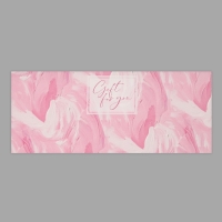 Коробка для конфет, кондитерская упаковка, 5 ячеек, &laquo;Мазки&raquo;, 5 х 21 х 3.3 см