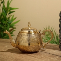 Чайник 25х12х18 см, латунь Чайник 25х12х18 см, латунь