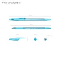 Набор ручек шариковых 4 штуки ErichKrause R-301 Spring Stick & Grip, узел 0.7 мм, чернила синие, резиновый упор, длина линии письма 1000 метров, европодвес Набор ручек шариковых 4 штуки ErichKrause R-301 Spring Stick & Grip, узел 0.7 мм, чернила синие, резиновый упор, длина линии письма 1000 метров, европодвес