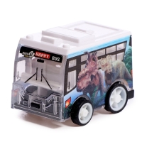 Игровой набор &laquo;Динопарк&raquo;, 4 инерционные машинки, коврик-дорога