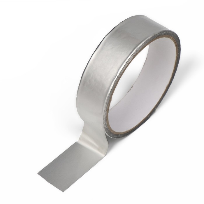 Лента герметизирующая, клейкая, 5 м × 25 мм, алюминиевая, для поликарбоната от 4 до 8 мм Лента герметизирующая, клейкая, 5 м × 25 мм, алюминиевая, для поликарбоната от 4 до 8 мм