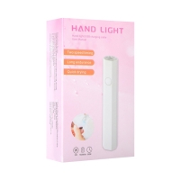 Лампа для гель-лака LUF-08, UV/LED, 1 диод, 3 Вт, АКБ, белая