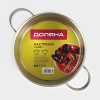 Кастрюля из нержавеющей стали &laquo;Грейт&raquo;, 2,8 л, капсульное дно, индукция