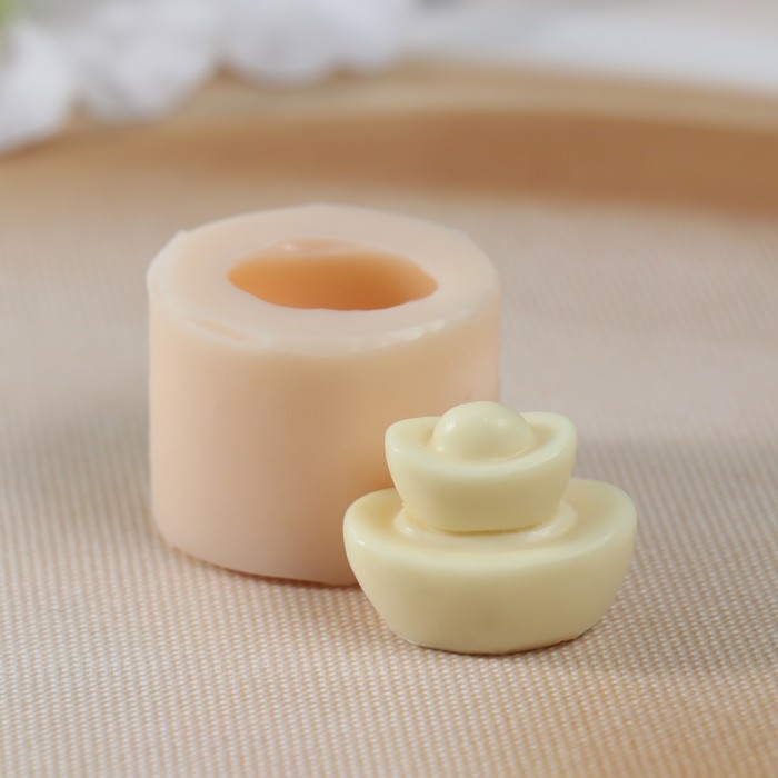 Молд силиконовый Молд силиконовый "Пирамида из слитков" Силикон 2х2,8х2 см