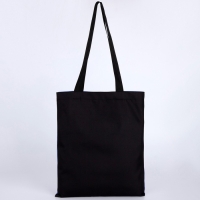 Шопер детский для девочки без застёжки, цвет сиреневый/чёрный