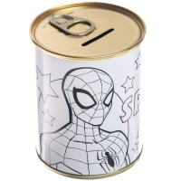 Копилка-раскраска с красками "На подарок герою", Человек-Паук Копилка-раскраска с красками "На подарок герою", Человек-Паук