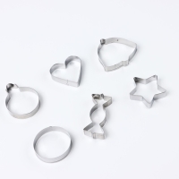 Новый год. Набор форм для печенья &laquo;Елочка&raquo;, 6 шт