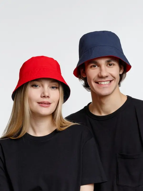 Панама Nylon двусторонняя, темно-синяя с красным, размер S/M Панама Nylon двусторонняя, темно-синяя с красным, размер S/M