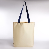 Шопер Happy girl, 40х12х38, цвет бежевый Шопер Happy girl, 40х12х38, цвет бежевый