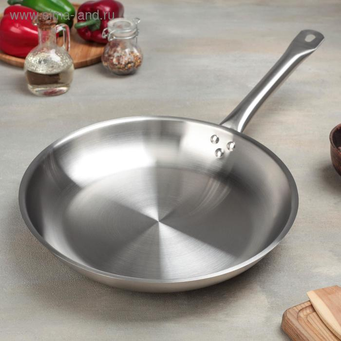 Сковорода, d=30 см, h=5 см, капсульное дно, индукция Сковорода, d=30 см, h=5 см, капсульное дно, индукция