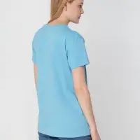 Футболка унисекс T-bolka 160, голубая, размер S