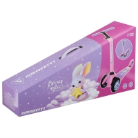 Самокат-снегокат 2 в 1 GRAFFITI «Зайка» Самокат-снегокат 2 в 1 GRAFFITI «Зайка»