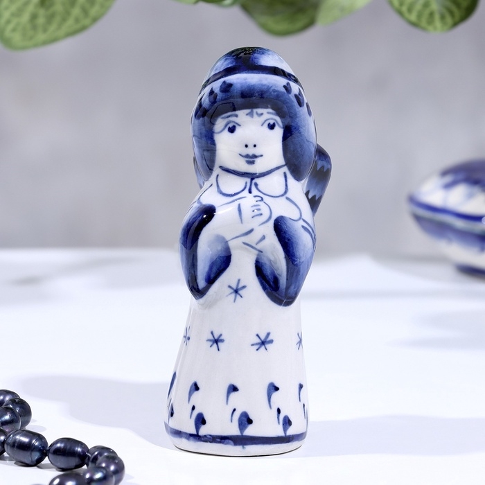 Сувенир «Ангелочек», 4×10 см, гжель Сувенир «Ангелочек», 4×10 см, гжель