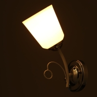 Бра 2452/1 E27 12Вт бело-хромовый