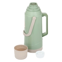 Термос 2 л, со стеклянной колбой, сохраняет тепло 12 ч, зеленый Термос 2 л, со стеклянной колбой, сохраняет тепло 12 ч, зеленый