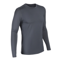 Рашгард мужской с дл. рукавом, базовый, размер XXL (54), цвет серый Рашгард мужской с дл. рукавом, базовый, размер XXL (54), цвет серый