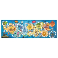 Настольная игра 3 в 1 "Битва за трон дракона": ходилка, викторина, фанты, 19 х 28 см Настольная игра 3 в 1 "Битва за трон дракона": ходилка, викторина, фанты, 19 х 28 см