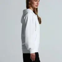 Толстовка на молнии с капюшоном Siverga 2.0, белая, размер M