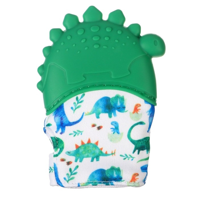 Прорезыватель-рукавичка «Динозаврик», Крошка Я, Прорезыватель-рукавичка «Динозаврик», Крошка Я,