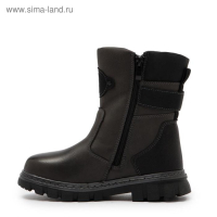 Ботинки зимние детские, цвет коричневый, размер 30 Ботинки зимние детские, цвет коричневый, размер 30