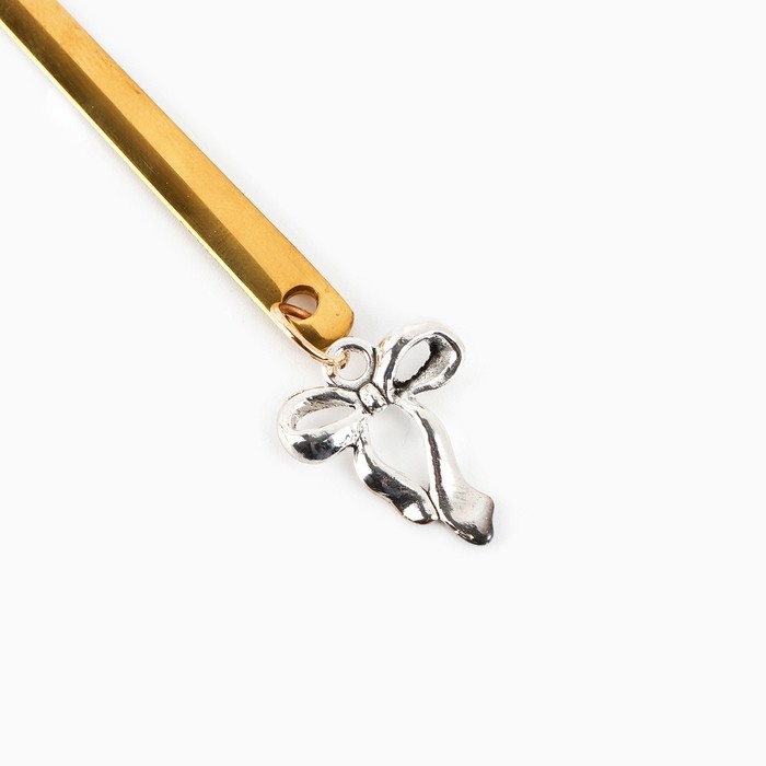 Ложка с подвесом новогодняя «Добра и счастья» на Новый год, 2,7 х 14,8 см Ложка с подвесом новогодняя «Добра и счастья» на Новый год, 2,7 х 14,8 см