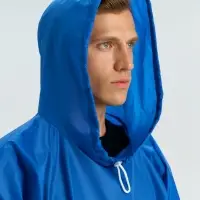 Дождевик-анорак Alatau, укороченный, синий, единый размер Дождевик-анорак Alatau, укороченный, синий, единый размер