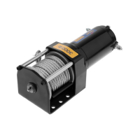 Лебедка электрическая ТУНДРА, 12/24V, 3000 lb (1.4 т), 1.2 л.с., до 3.3 м/мин, 4.8 мм х 12 м Лебедка электрическая ТУНДРА, 12/24V, 3000 lb (1.4 т), 1.2 л.с., до 3.3 м/мин, 4.8 мм х 12 м