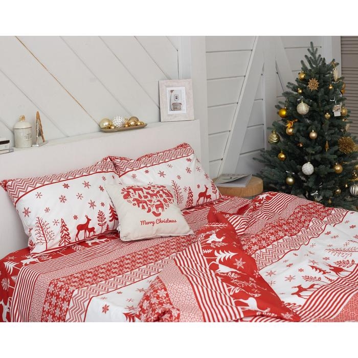 Постельное белье LoveLife 1,5сп "Reindeer" 143*215см,150*225см,50*70см-2шт