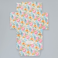 Коробка подарочная складная, упаковка, &laquo;Расцветай&raquo;, 26 х 26 х 8 см