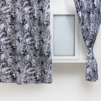 Комплект штор для кухни с подхватами Этель "Palm leaves" 149х180 см - 2 шт