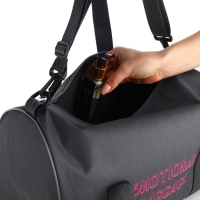 Сумка спортивная женская, TEXTURA, маленький размер, цвет серый Сумка спортивная женская, TEXTURA, маленький размер, цвет серый