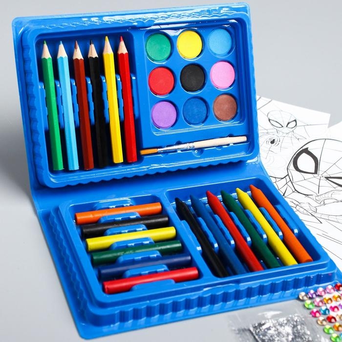 Набор для творчества, 35 предметов, Человек-паук