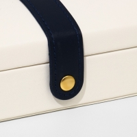 Подставка для украшений &laquo;Шкатулка&raquo; раздвижная, 17&times;9,5&times;6, цвет бежевый