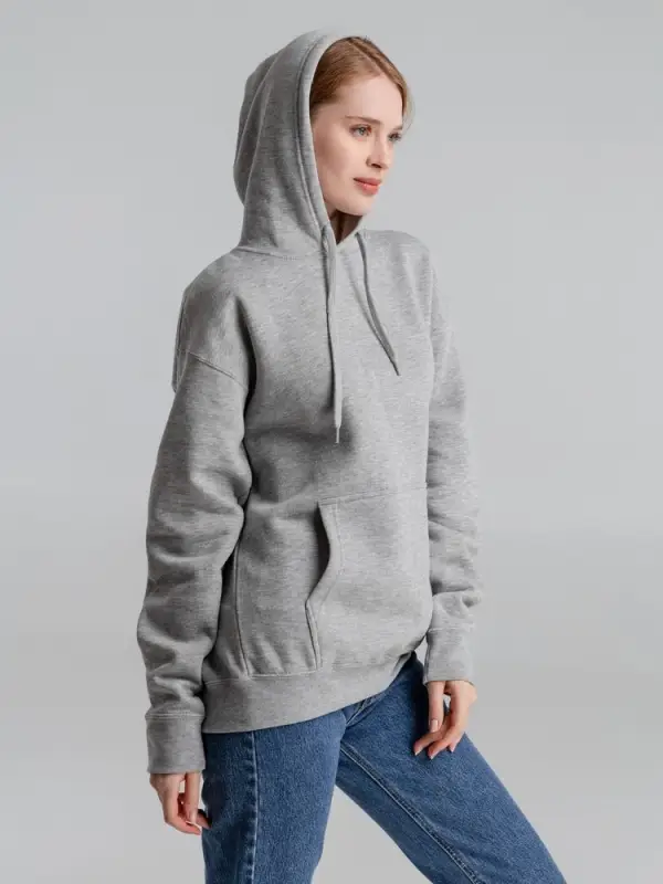 Толстовка с капюшоном Slam 320, серый меланж, размер XS Толстовка с капюшоном Slam 320, серый меланж, размер XS