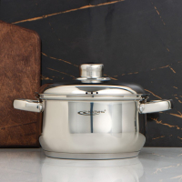 Кастрюля «Гретта», 2.5 л, d=18 см, капсульное дно, индукция Кастрюля «Гретта», 2.5 л, d=18 см, капсульное дно, индукция