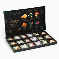 Чай подарочный &laquo;Счастья в новом году&raquo;, 72 п