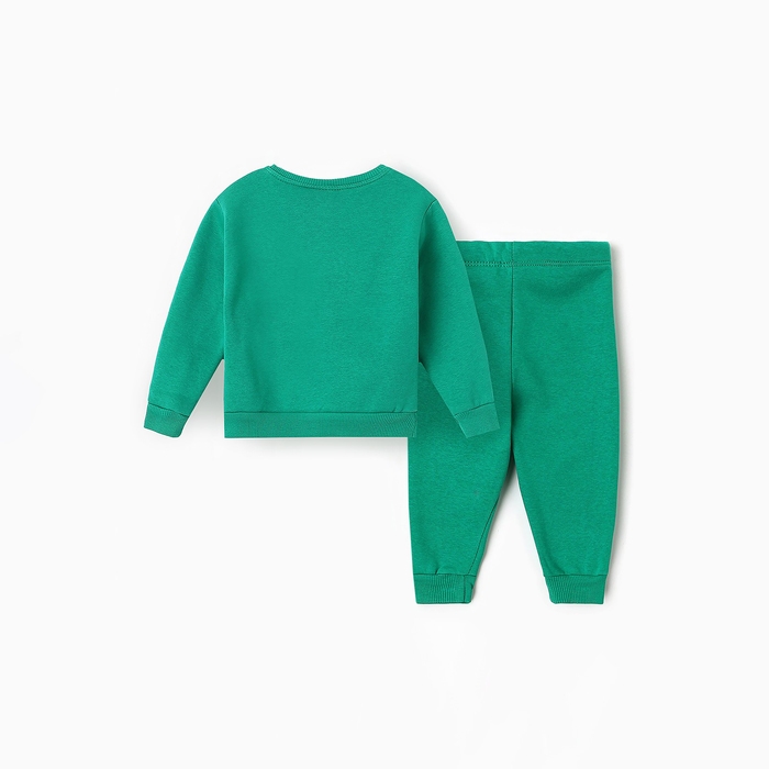 Костюм для девочек (свитшот, брюки), НАЧЁС, цвет зелёный, рост 86 см Костюм для девочек (свитшот, брюки), НАЧЁС, цвет зелёный, рост 86 см