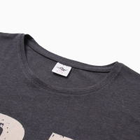 Футболка мужская "CAMPING LIFE", цвет темно-серый, размер 46