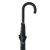 Зонт-трость Wind, черный Зонт-трость Wind, черный