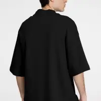 Футболка оверсайз унисекс T9, черная, размер M/L Футболка оверсайз унисекс T9, черная, размер M/L