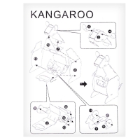 Набор для творчества создние 3D фигурки &laquo;Кенгуру&raquo;