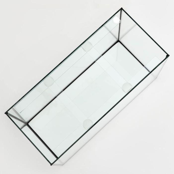 Аквариум прямоугольный Атолл с крышкой, 110 литров, 75,5 х 33 х 45/51 см, чёрный Аквариум прямоугольный Атолл с крышкой, 110 литров, 75,5 х 33 х 45/51 см, чёрный