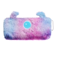 Пенал школьный меховой на молнии Calligrata "Монстрики", микс Пенал школьный меховой на молнии Calligrata "Монстрики", микс