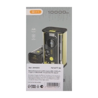 Внешний аккумулятор BYZ W89, 10000 мАч, 1 Type-C, 1 USB, 22.5 Вт, 3 А, дисплей, PD, чёрный Внешний аккумулятор BYZ W89, 10000 мАч, 1 Type-C, 1 USB, 22.5 Вт, 3 А, дисплей, PD, чёрный