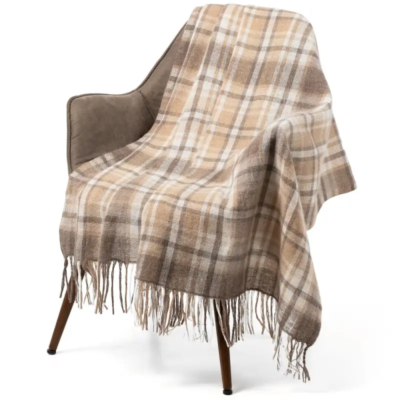 Плед &laquo;Берген&raquo;, бежевый