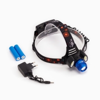 Фонарь налобный аккумуляторный "Мастер К", 1200 мАч, 4 режима, 7.5 х 8 см Фонарь налобный аккумуляторный "Мастер К", 1200 мАч, 4 режима, 7.5 х 8 см