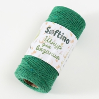 Шнур для вязания 100% хлопок, ширина 1мм 100м 80гр "Тёмно-зелёный" 10х4,2х4,2 см Шнур для вязания 100% хлопок, ширина 1мм 100м 80гр "Тёмно-зелёный" 10х4,2х4,2 см