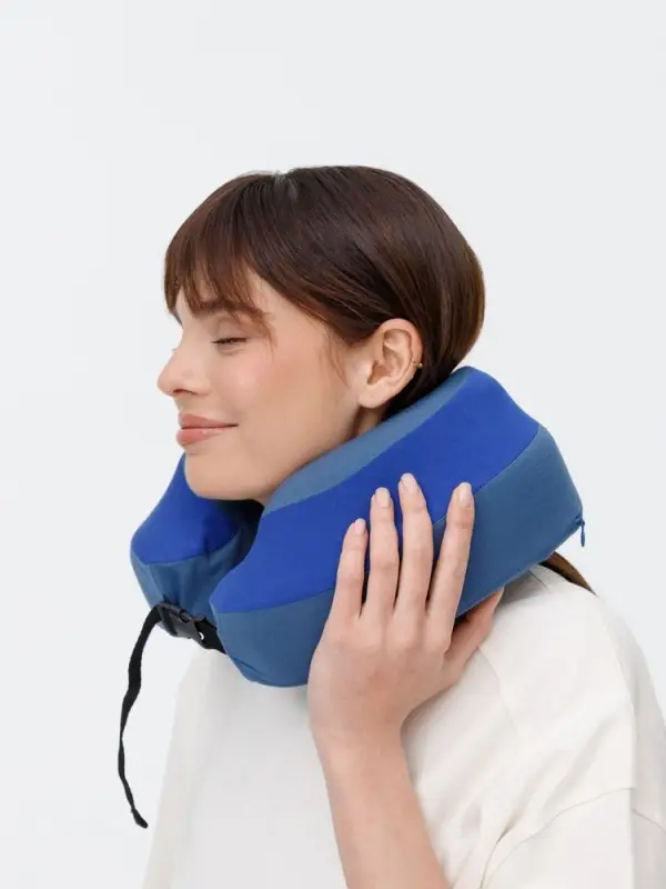 Дорожная подушка Piligrim, синяя Дорожная подушка Piligrim, синяя