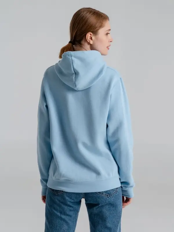 Толстовка с капюшоном Slam 320 голубая, размер XS
